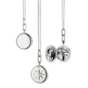 Adventure Compass Locket Necklace