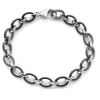 Audrey Black Ceramic Link Bracelet