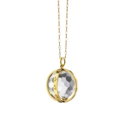 Carpe Diem Necklace in Gold, Large