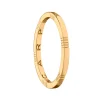 Carpe Diem Striped Poesy Stackable Ring