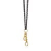 30" "Design Your Own" Double Steel Charm Chain Necklace, 2 Charm Stations