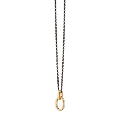20" "Design Your Own" Steel Charm Chain Necklace, 1 Charm Station