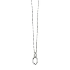 20" "Design Your Own" Sterling Silver Charm Chain Necklace, 1 Charm Station
