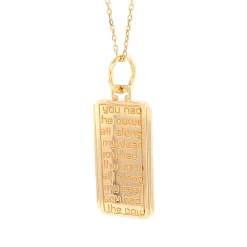 Dorothy 18K Gold Medallion