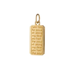 Dorothy 18K Gold Medallion