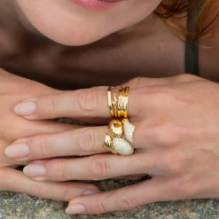 Dorothy Poesy Stackable Ring