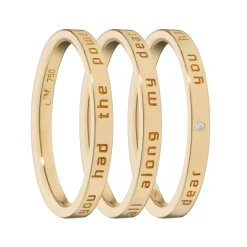 Dorothy Poesy Stackable Ring