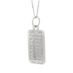 Dorothy Sterling Silver Medallion