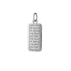 Dorothy Sterling Silver Medallion