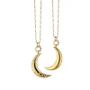 Dream Moon Charm with Diamonds