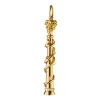 Electra Skull and Heart Column Charm with Diamonds