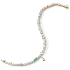 Fancy Cut Diamond Tennis Bracelet