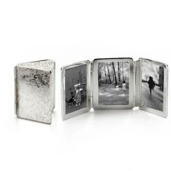 Floral three photo Image Case