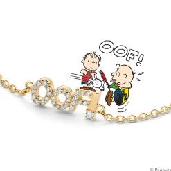 18K Gold and Diamond “OOF” Bracelet