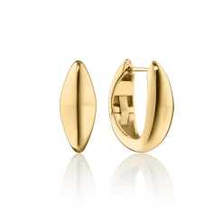 18K Gold Large "Points North" Earring