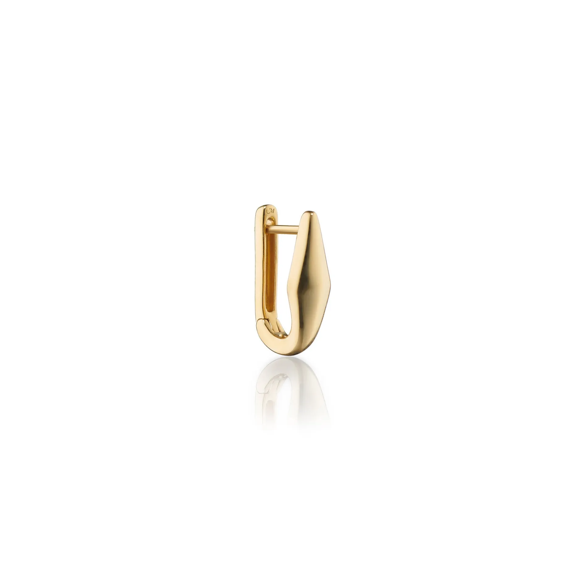 18K Gold "Points North" Earring