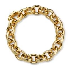 Marilyn Link Bracelet in Yellow Gold