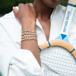 Midi Graduated Round Bezel Set Diamond Tennis Bracelet