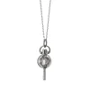 Mini "Carpe Diem" Sterling Silver Key