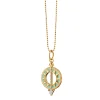 Mini Green Enamel Sundial - Time is Precious