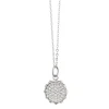 Mini Sapphire "Happiness" Sun Charm Necklace