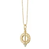 Mini White Enamel Sundial - Time is Precious