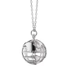 My Earth NYC Sterling Silver Charm Necklace
