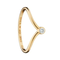 One of a Kind Poesy Stackable Diamond Ring
