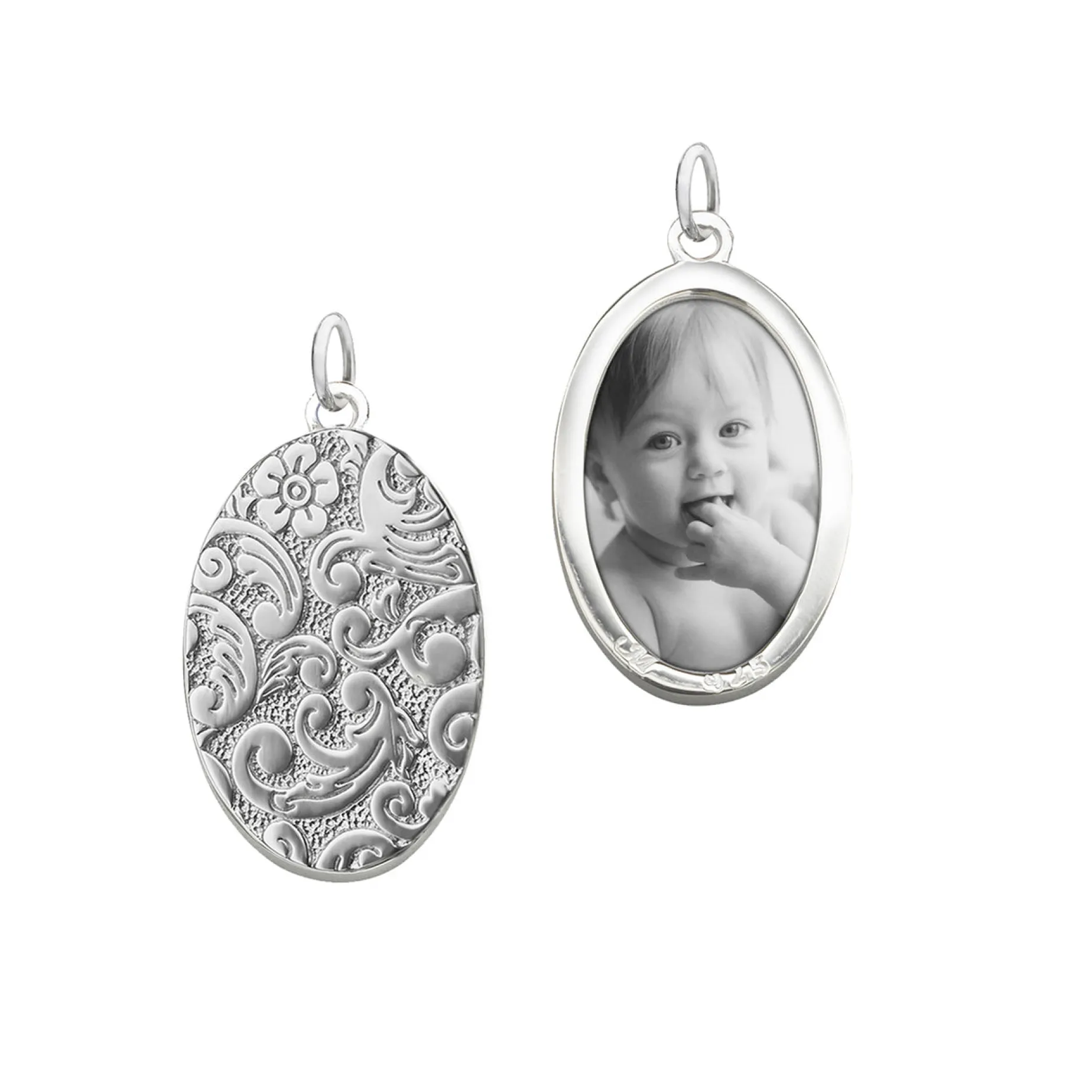 Oval Half-Locket