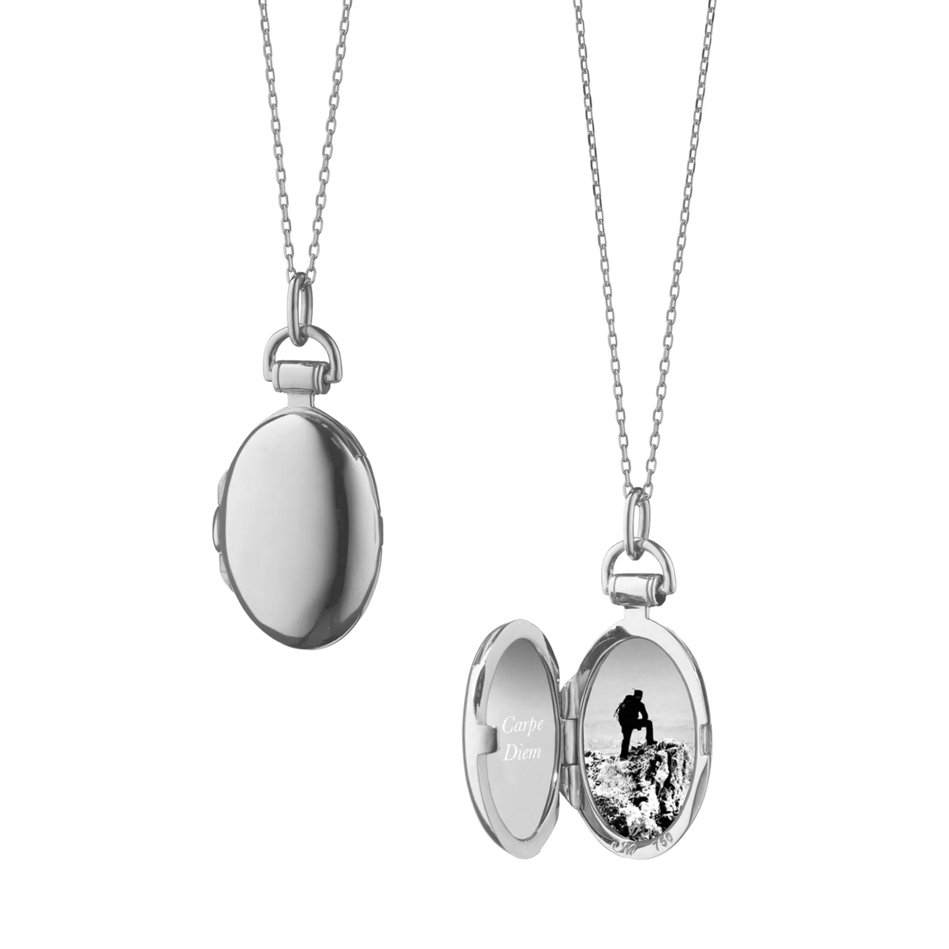 Petite "Anna" Locket Necklace