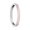 Pink "Unity" Poesy Stackable Ring