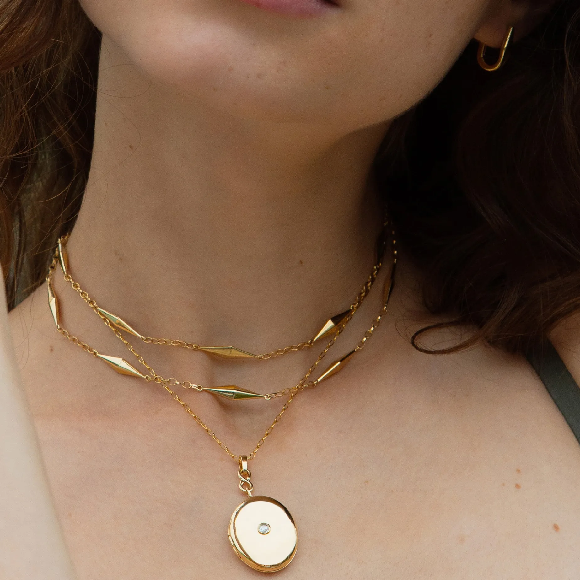 Points North 18K Gold Necklace
