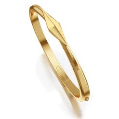 “Points North” 18K Yellow Gold Cuff
