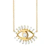 Protect Diamond Evil Eye Necklace