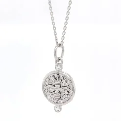 Queen Bee Charm with Pavé Sapphires