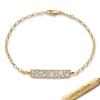 Rosecut Diamond "Carpe Diem" Petite Poesy Bracelet