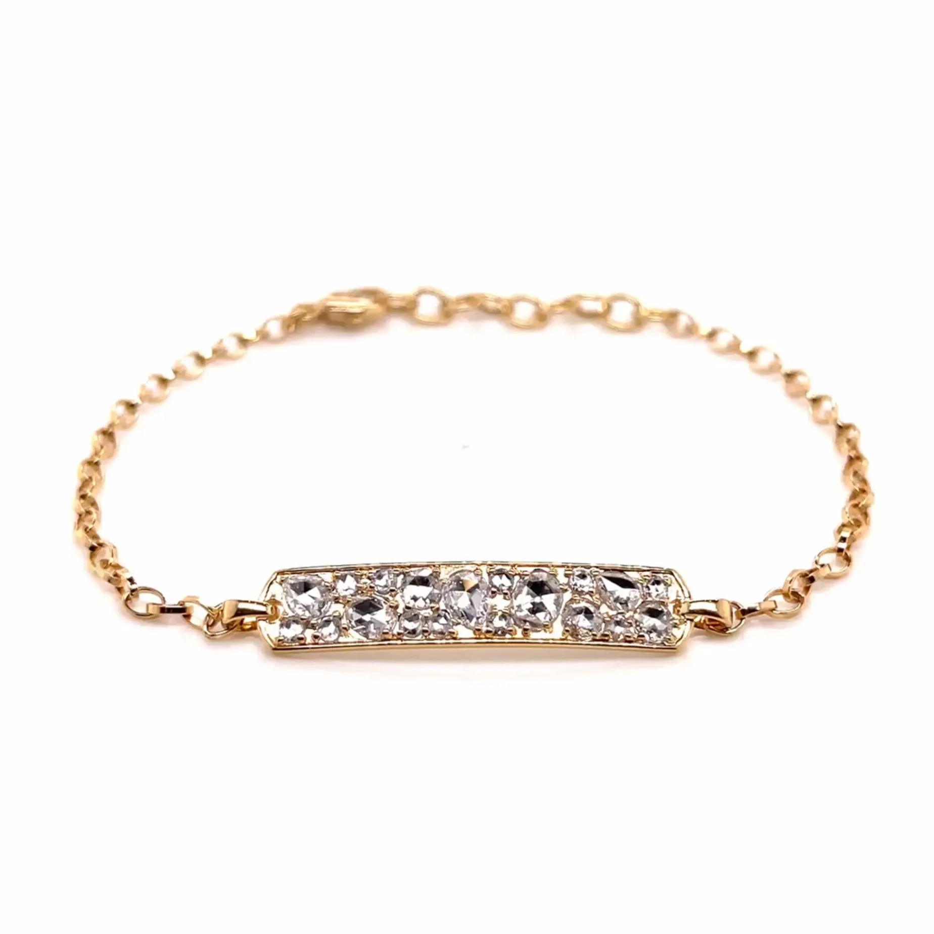 Rosecut Diamond "Carpe Diem" Petite Poesy Bracelet