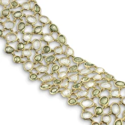 Rose-Cut Sapphire Bracelet