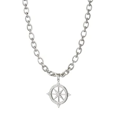 Sapphire Compass Audrey Necklace