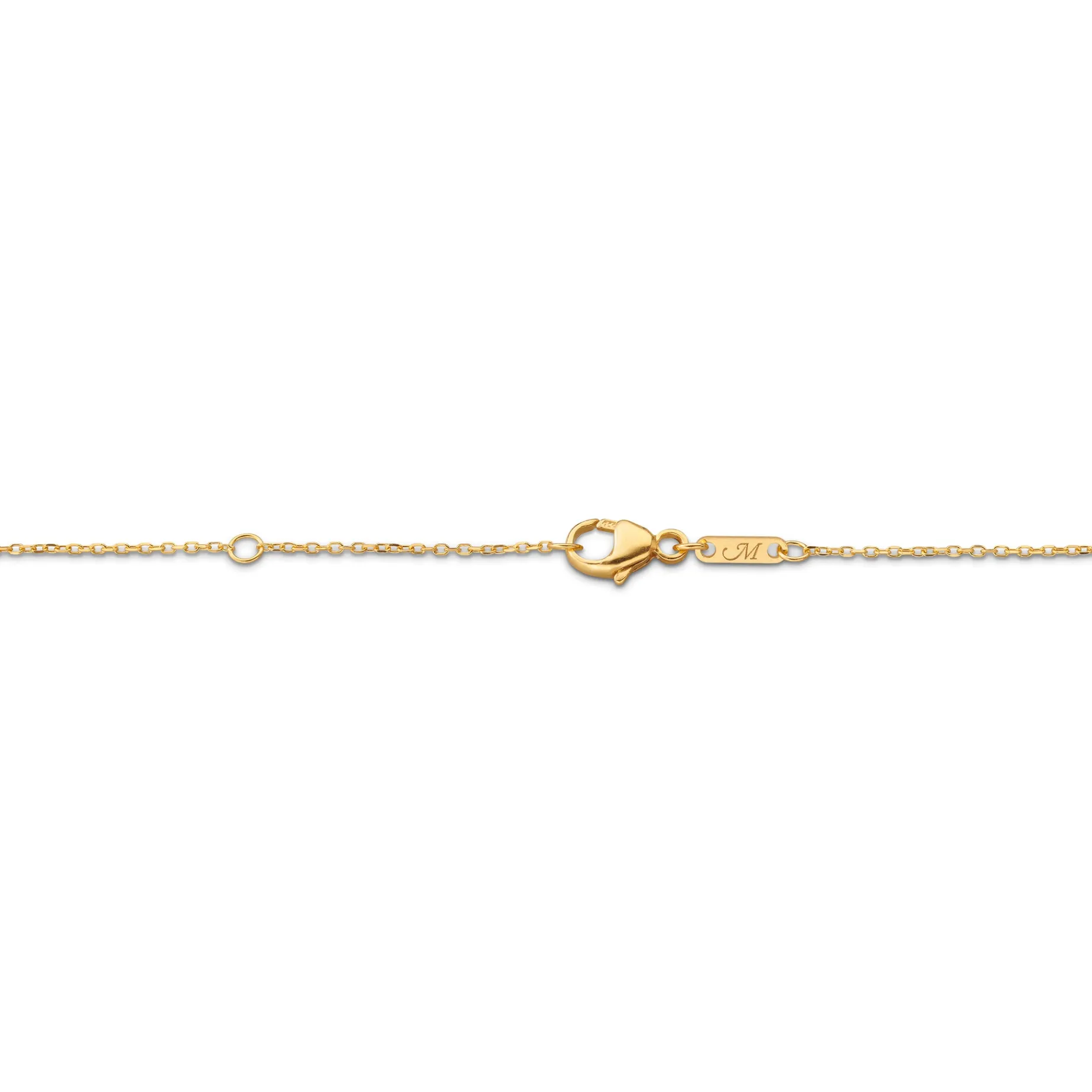 Slim "Viv" Gold Locket Necklace