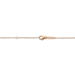 Slim "Viv" 18K Rose Gold Locket Necklace