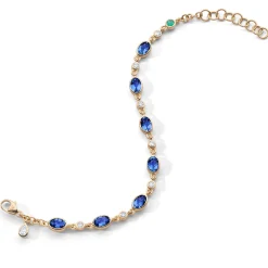 Special Edition Oval Blue Sapphire Tennis Bracelet