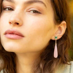 Special Edition "Spiral Galaxy" Drop Earrings