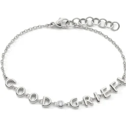 Sterling Silver “GOOD GRIEF” Bracelet