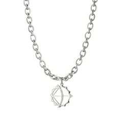 Strength Audrey Sterling Silver Necklace