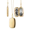The "Finn" 18K Gold Locket Necklace