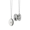 The Four Image "Midi" Locket Charm with Sapphires