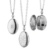 The Four Image "Premier" Locket with Starburst in Sterling Silver
