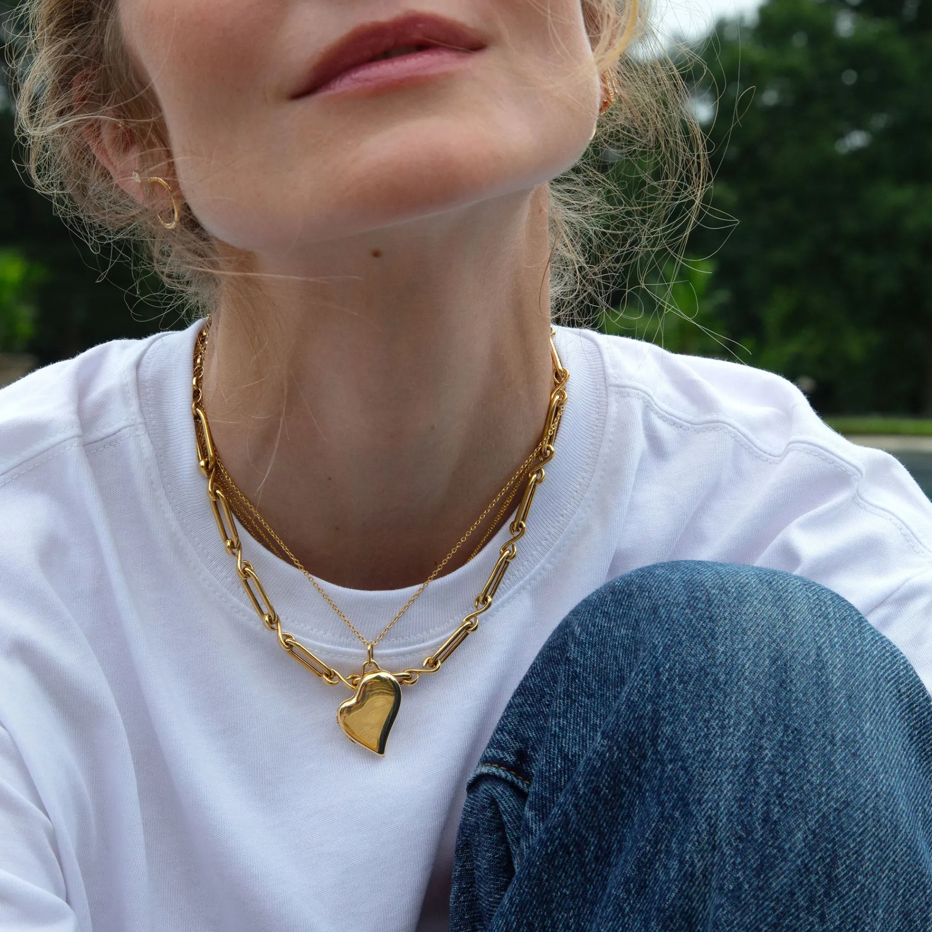 The Infinity Classic 18K Yellow Gold Necklace