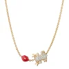 The Kiss Necklace